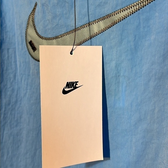 NWT Nike Women SportCasual Swoosh Woven Logo Spaghetti Strap Dress Size Large - Picture 8 of 17